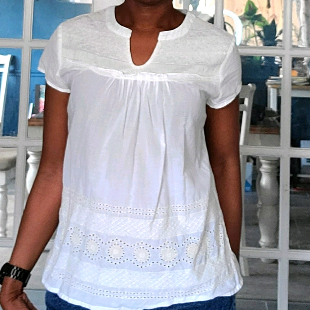 Summery Lucky Brand Blouse